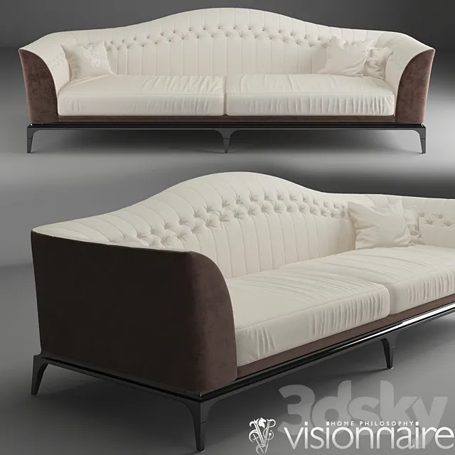 Sofa Sofa Visionnaire Freyr 3D Model Sofa Sofa Visionnaire Freyr 3D Model