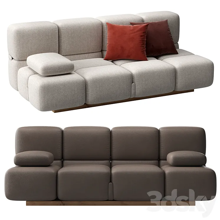 Sofa Sohay by Natuzzi 3D Model Free Download Sofa Sohay by Natuzzi 3D Model Free Download
