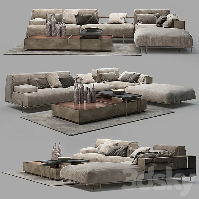 Sofa soho 3D Model