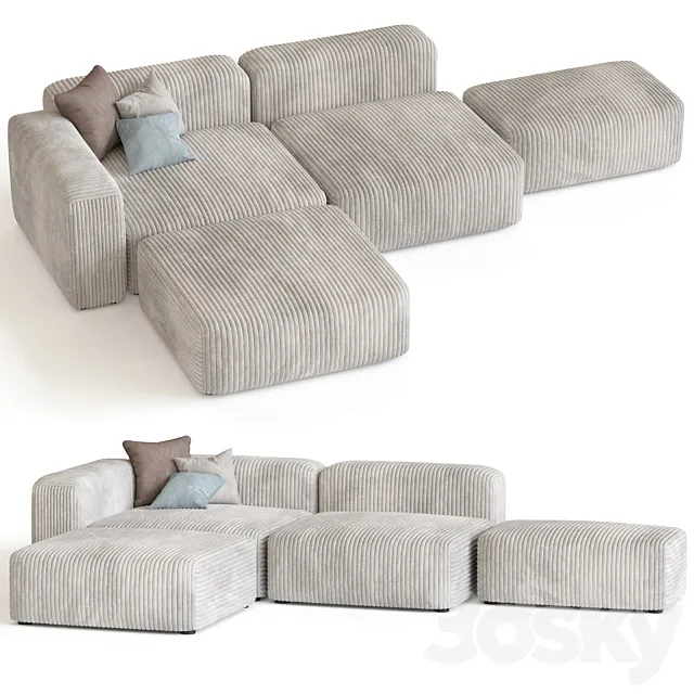 Sofa Sorrento 3D Model Sofa Sorrento 3D Model
