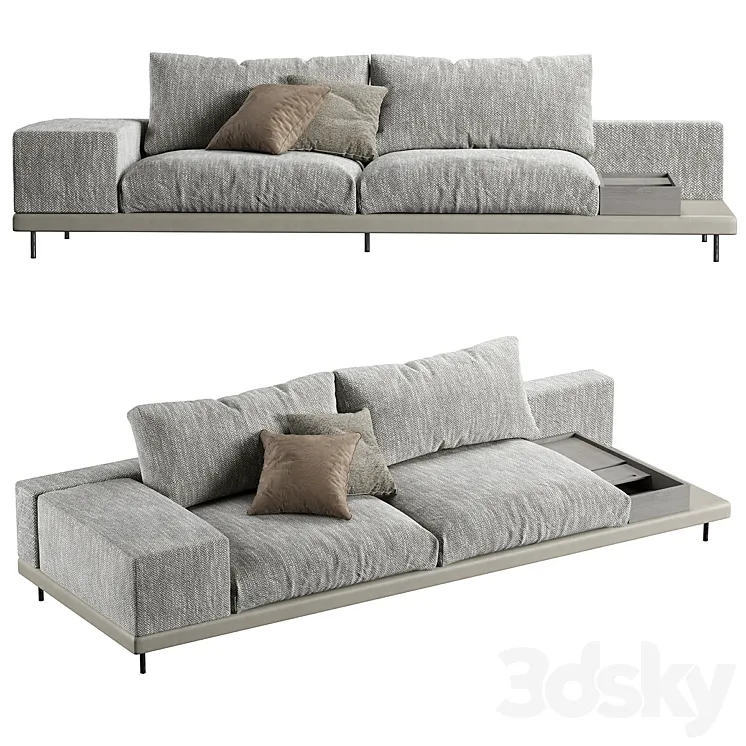 Sofa SPACE Sofaclub 3D Model Free Download