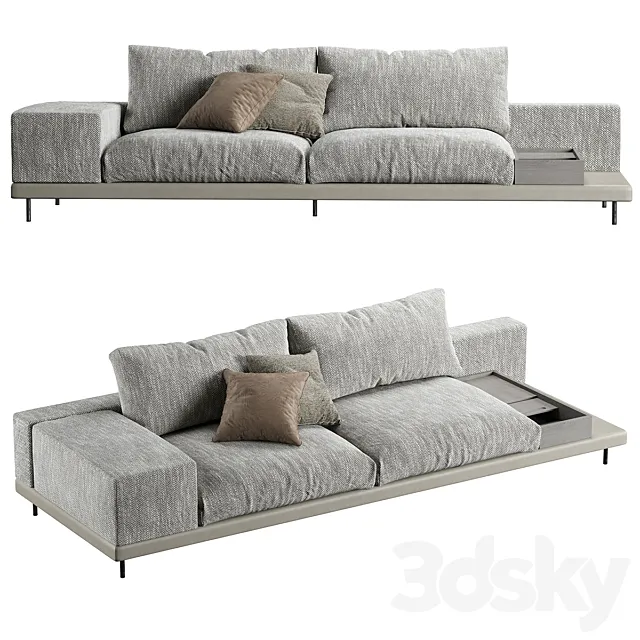 Sofa SPACE Sofaclub 3DModel Sofa SPACE Sofaclub 3DModel