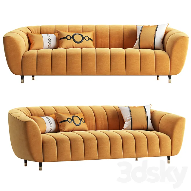 Sofa Spectra 3-Seater 3DModel Sofa Spectra 3-Seater 3DModel