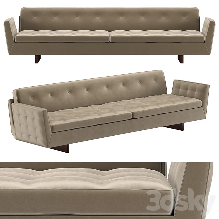 Sofa Sputnik Modern 3D Model Free Download