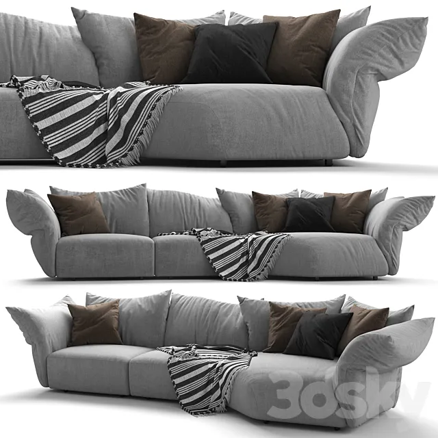 Sofa STANDARD Edra 3DModel