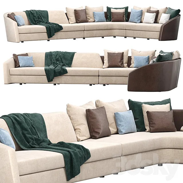 Sofa Stratum 3D Model Sofa Stratum 3D Model