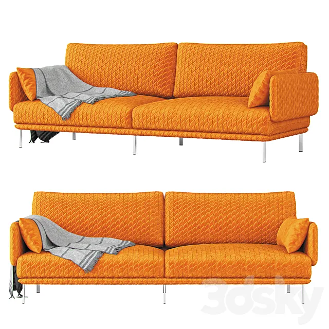 Sofa STRUCTURE BONALDO 3D Model Sofa STRUCTURE BONALDO 3D Model