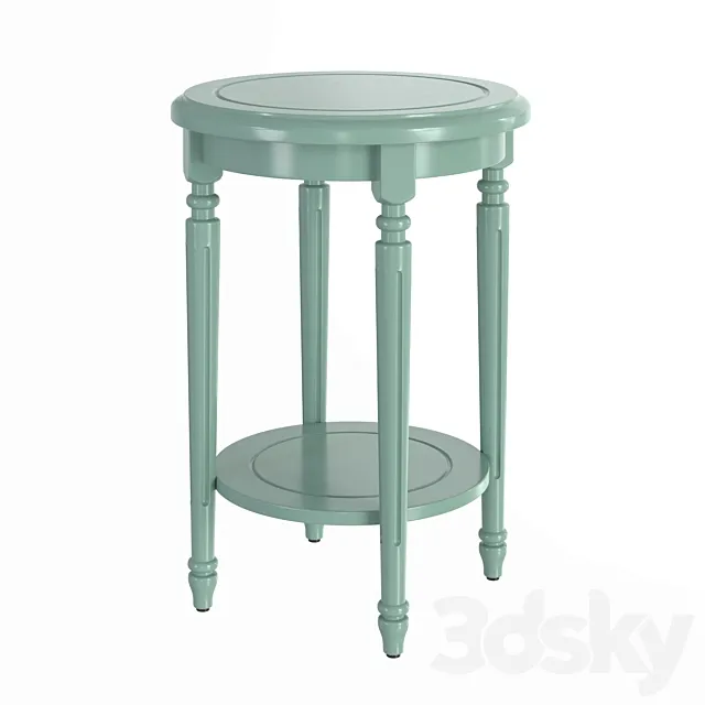 Sofa table Baudry La Redoute 3D Model Sofa table Baudry La Redoute 3D Model