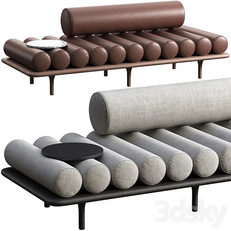 Sofa Tacchini Five to Nine 3D Model Free Download