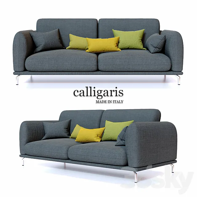Sofa Taylor Calligaris Living 3D Model Sofa Taylor Calligaris Living 3D Model