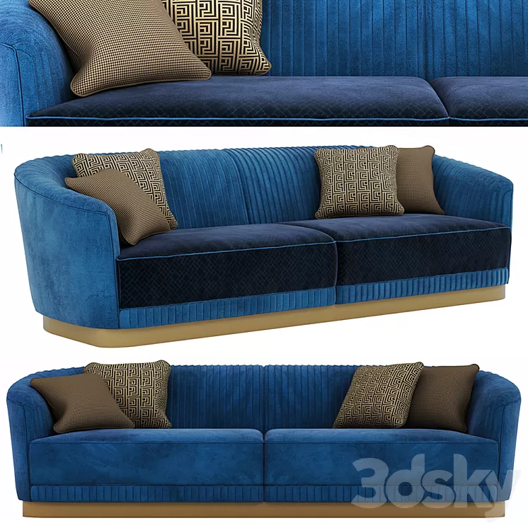 Sofa Tecni Nova Fold 1750 3D Model