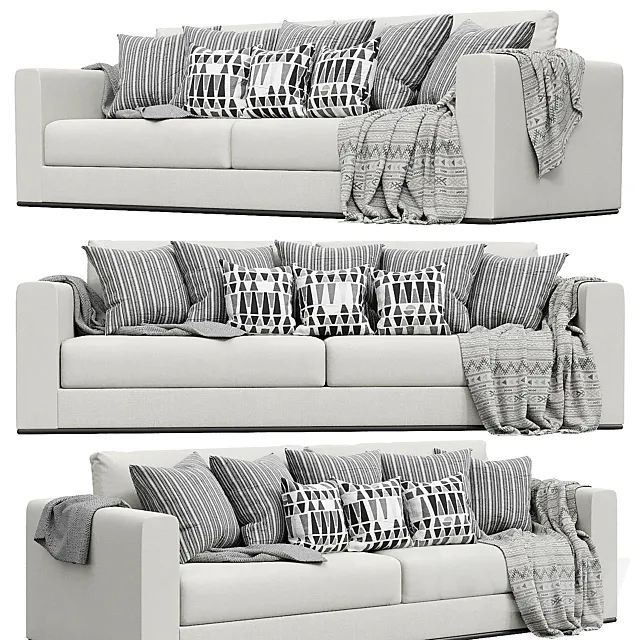 Sofa telford 3D Model Sofa telford 3D Model