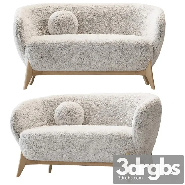 Sofa tilar cozy white