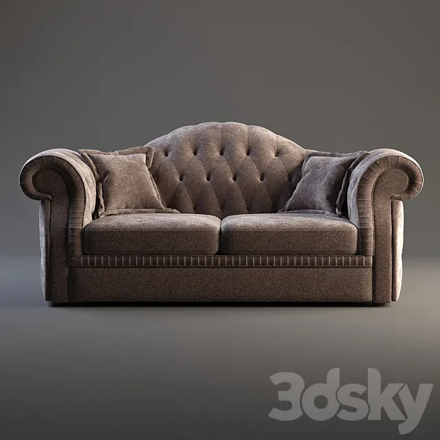 Sofa Tirador 3D Model Sofa Tirador 3D Model