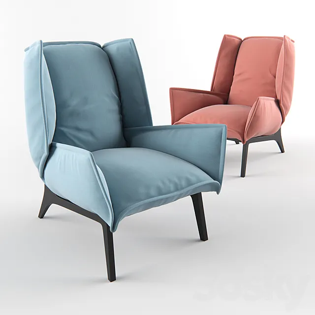 Sofa TOA CINNA _ Ligne Roset 3DModel