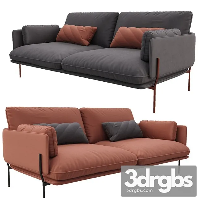 Sofa & tradition cloud 2 3D Model Download