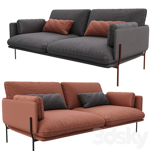 Sofa & TRADITION CLOUD 3D Model Sofa & TRADITION CLOUD 3D Model