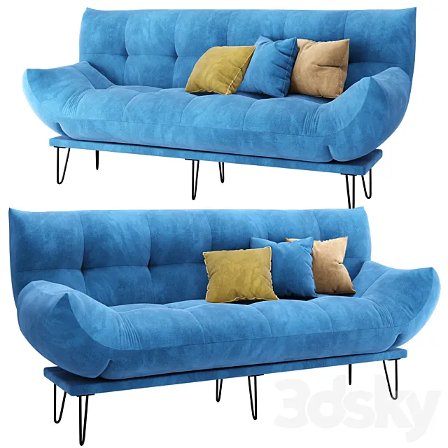 sofa transformer Savona 3D Model sofa transformer Savona 3D Model