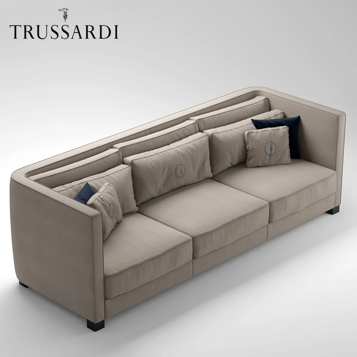 Sofa Trussardi Casa Galleria Sofa 3D Model Sofa Trussardi Casa Galleria Sofa 3D Model