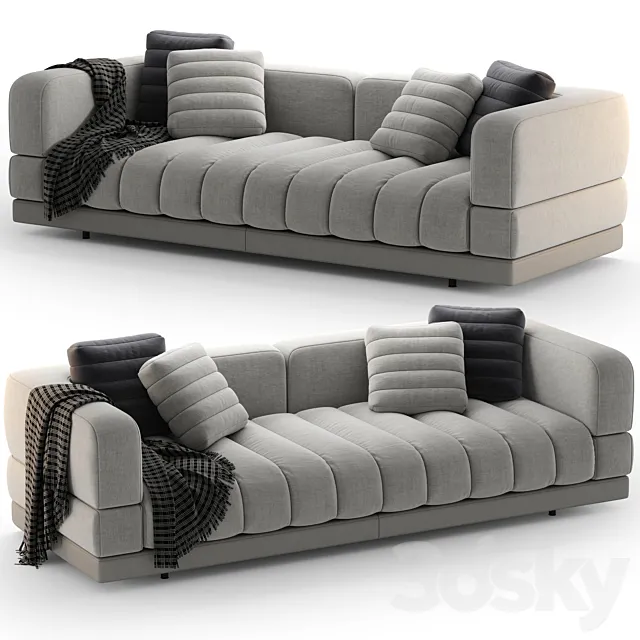 Sofa Turri DOMUS 3D Model Sofa Turri DOMUS 3D Model