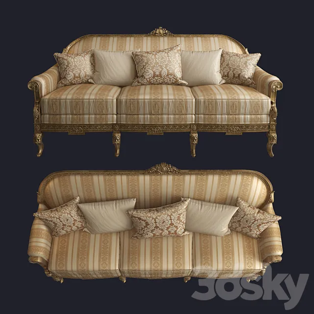 Sofa Turri Otello 3D Model