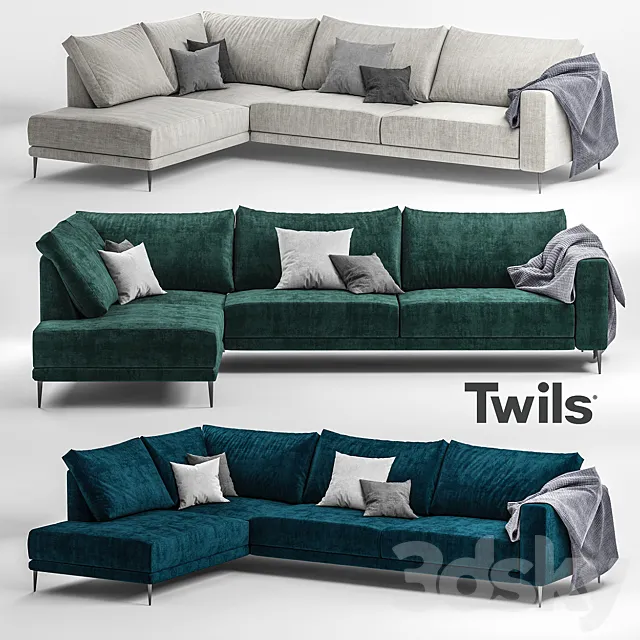Sofa Twils Driver 3 3DModel