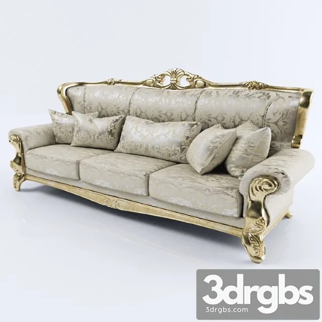 Sofa ulisse silik 2 3D Model Download Sofa ulisse silik 2 3D Model Download