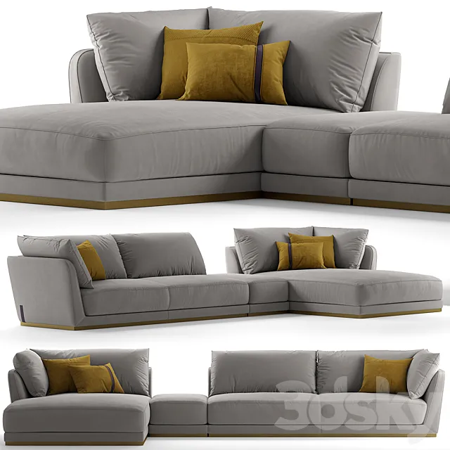 Sofa ulivisalotti dorian 3D Model Sofa ulivisalotti dorian 3D Model