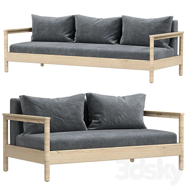 Sofa Varaschin Bali 3D Model Sofa Varaschin Bali 3D Model
