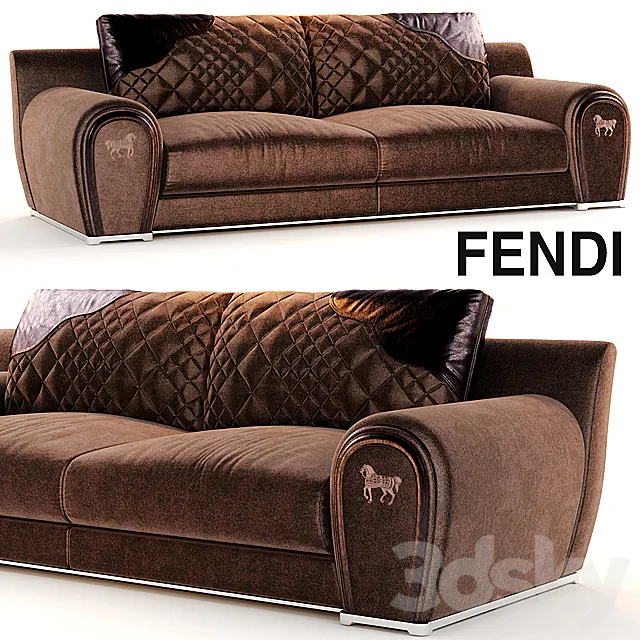 Sofa VARENNE fendi 3DModel