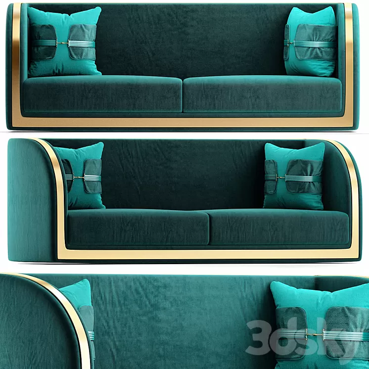 Sofa Versace Home – DIVANI 3D Model