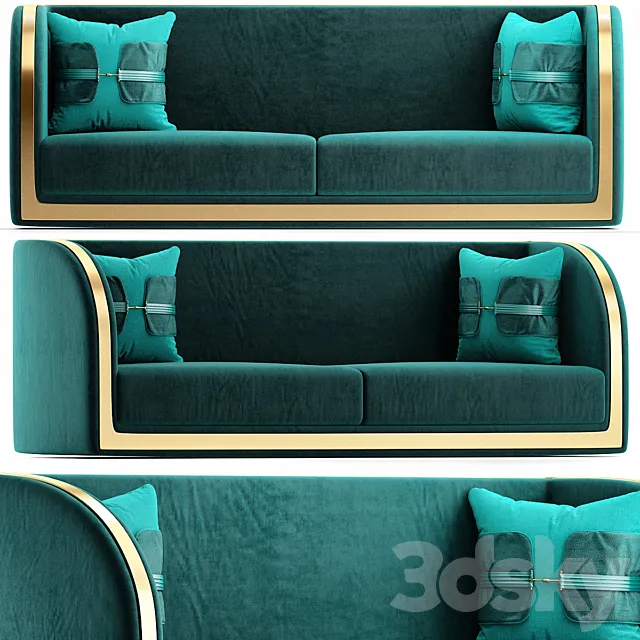 Sofa Versace Home – DIVANI 3DModel
