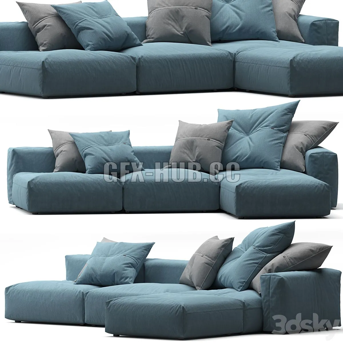 Sofa Vetsak 3D Model