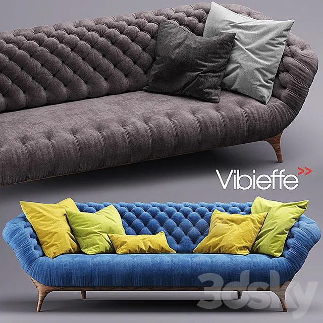 Sofa Vibieffe VICTOR Sofa 3DModel Sofa Vibieffe VICTOR Sofa 3DModel