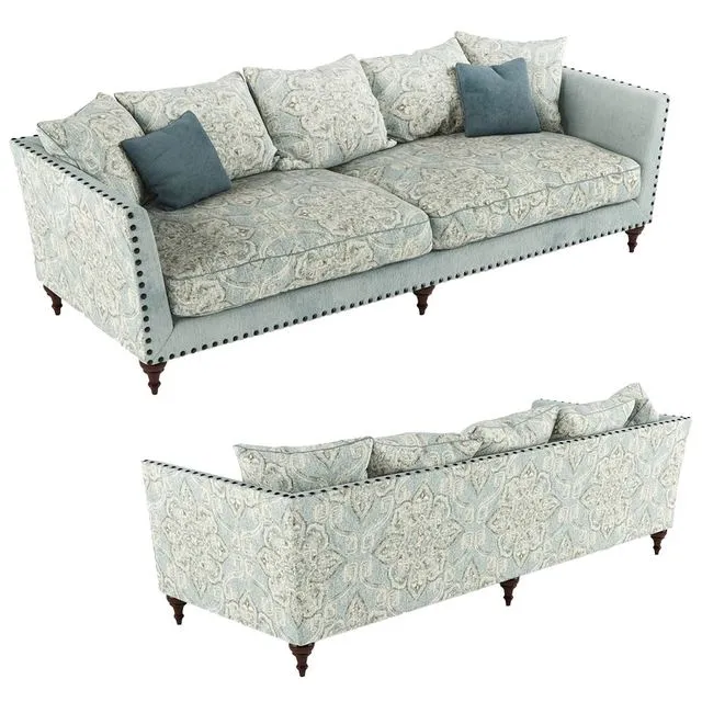 Sofa Victory classic 3D Model Sofa Victory classic 3D Model