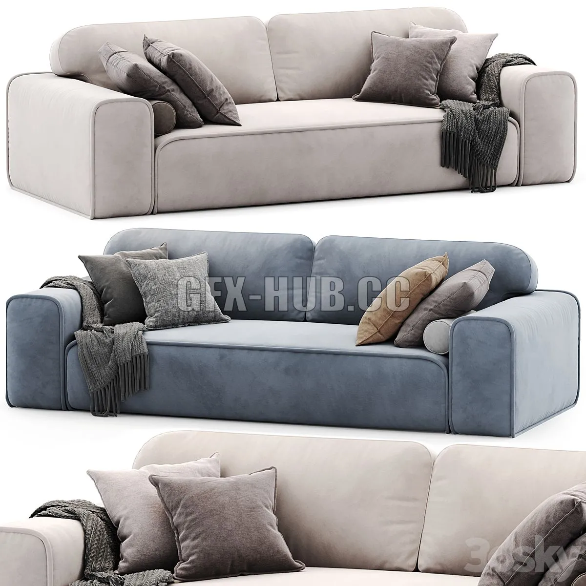 Sofa VIENA from Sofa ru 3D Model Sofa VIENA from Sofa ru 3D Model