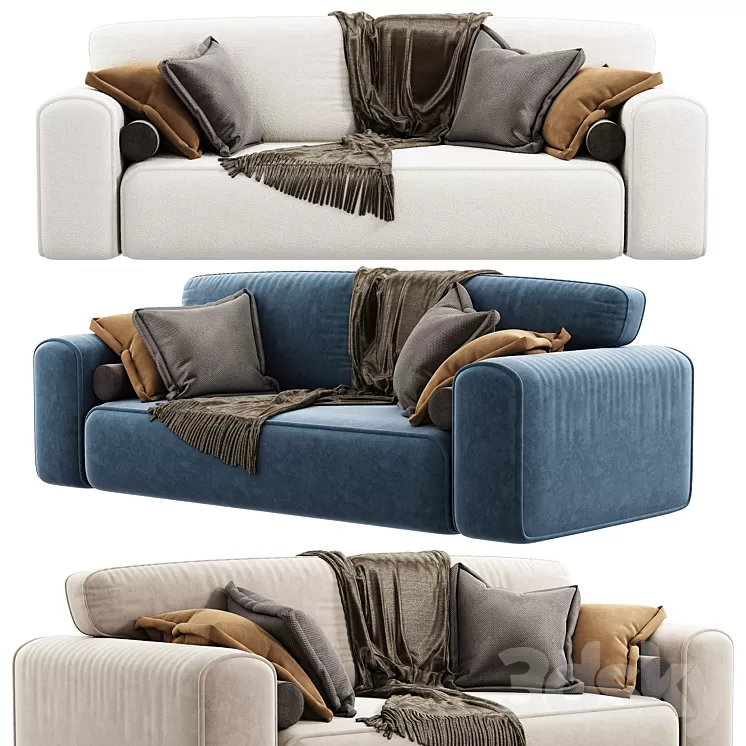 Sofa VIENA from Sofa ru| Viena Sofa 3D Model Free Download
