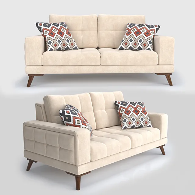 Sofa Vienna 3D Model Sofa Vienna 3D Model