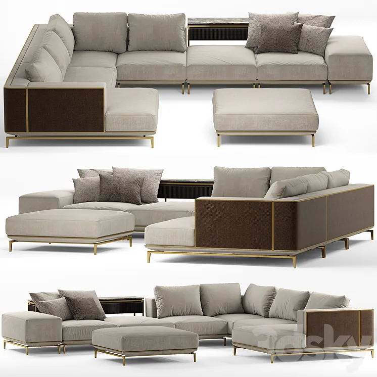 Sofa Visionnaire BACKSTAGE 3D Model Free Download Sofa Visionnaire BACKSTAGE 3D Model Free Download