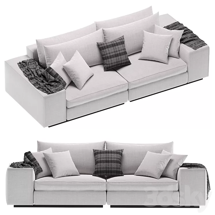 Sofa vista grande eichholtz 3D Model