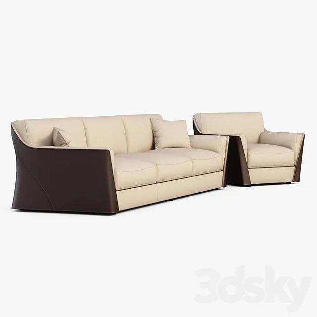 Sofa VITTORIA 3DModel Sofa VITTORIA 3DModel
