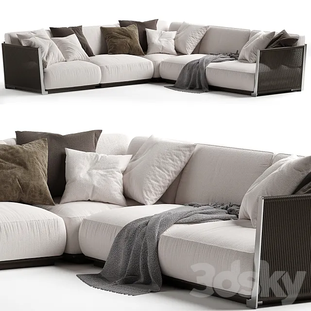 Sofa Vulcano Flexform 3DModel