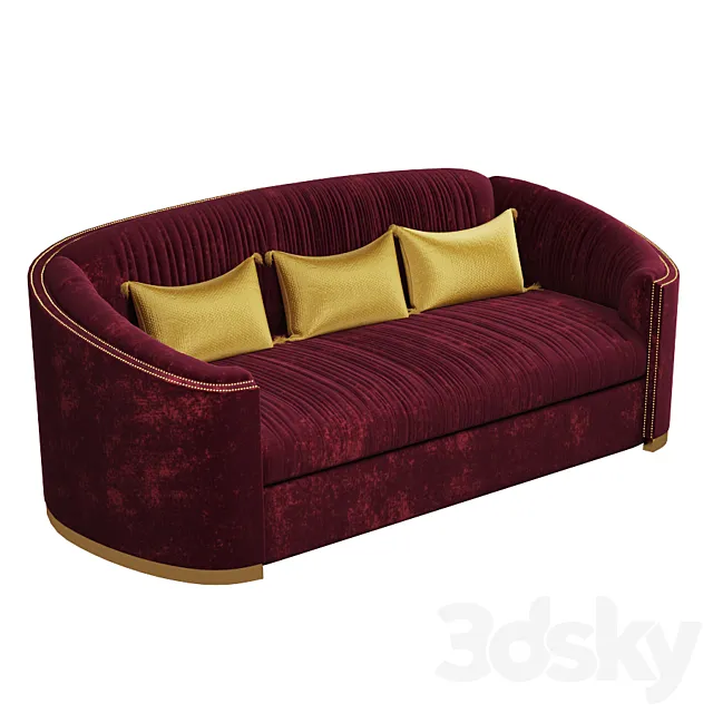 Sofa Wales from Brabbu 3D Model Sofa Wales from Brabbu 3D Model