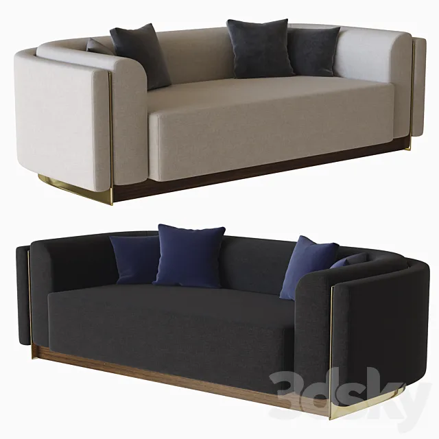 Sofa Wellington Laskasas 3DModel