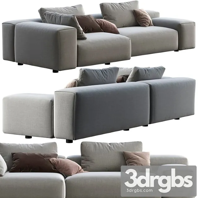 Sofa Wendelbo Raft 3D Model Download Sofa Wendelbo Raft 3D Model Download