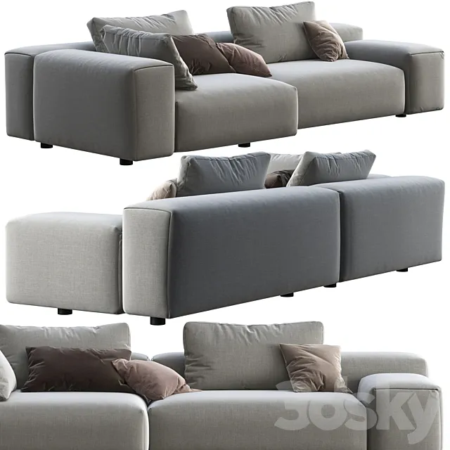 Sofa Wendelbo Raft 3DModel