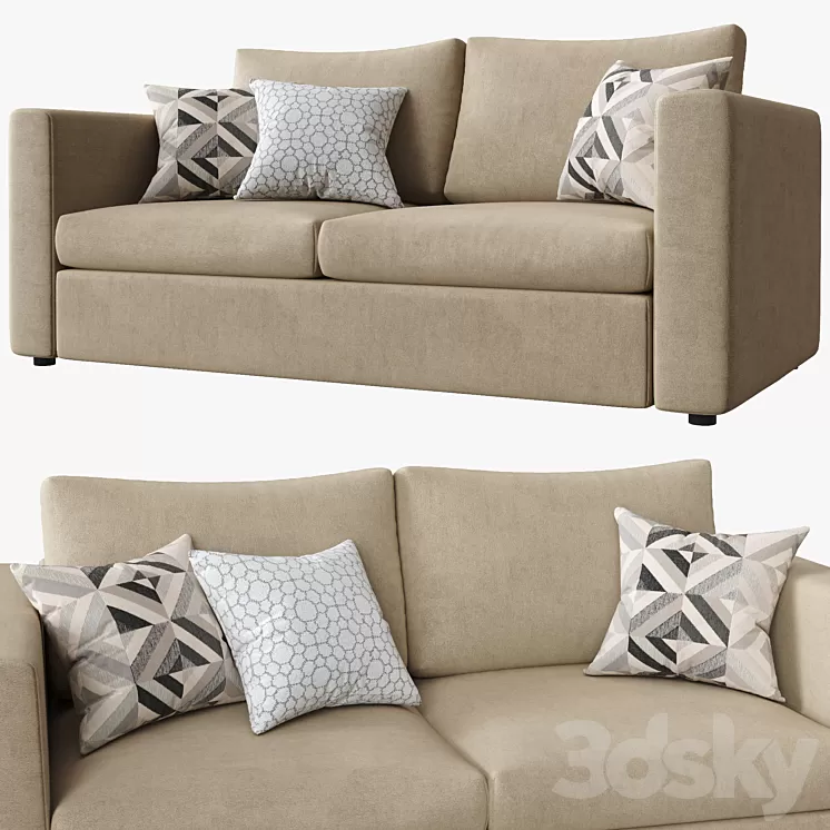 Sofa Wimle Ikea 3D Model