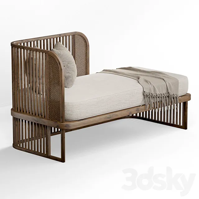 Sofa with cushions # 2 3D Model Sofa with cushions # 2 3D Model