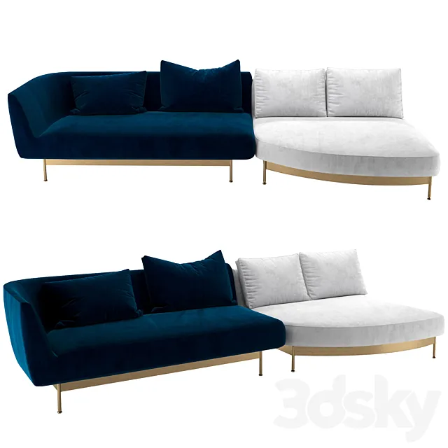 Sofa Wittmann ANDES 3DModel Sofa Wittmann ANDES 3DModel