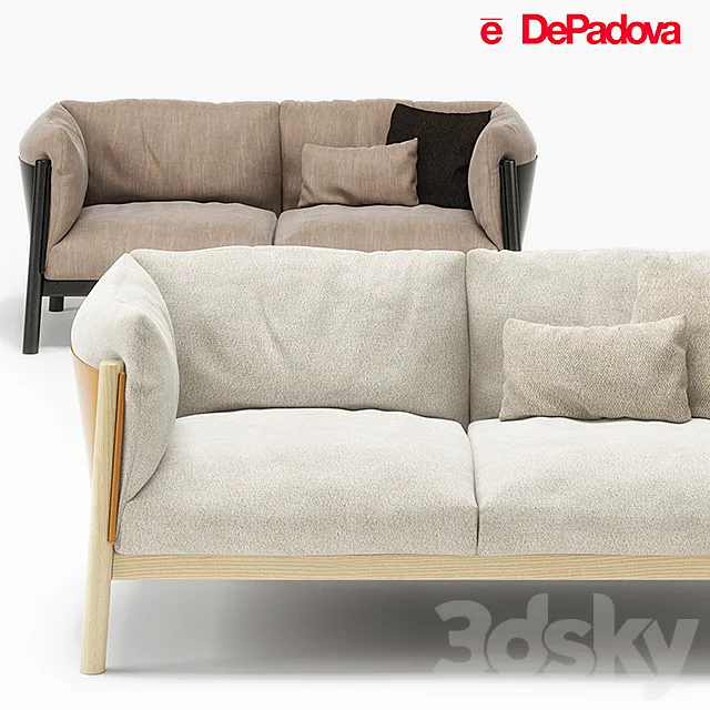 Sofa Yak _ YA2 3D Model Sofa Yak _ YA2 3D Model